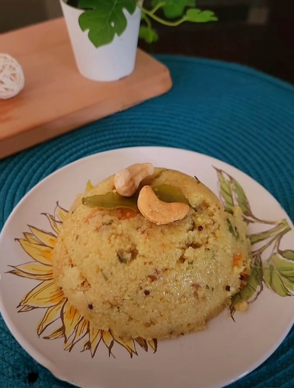 Spicy Upma Kara (Spicy) Upma in Pressure Cooker Add to a Pressure Cooker or Instant Pot 2 cups Water 1 tsp Mustard Seeds 1 tsp Cumin Seeds 1 red Chilli2 to 3 Green Chillis 1 tbsp Coconut Oil or GheeFew Curry leaves 1 tbsp Ginger 2 tbsp Cilantro 1/2 cup Onion 1 cup Mixed vegetables 1 tsp Salt1/3 tsp Asafoetida 1 tbsp MTR Sambar Podi Stir wellPressure cook 3 whistles Or 7 minutes in Instant Pot Open as soon as Pressure settles and ingredients are still very hot Add1 cup roasted Rava/ SoojiMix wellShut 10 mts Open and mix wellAdd 1 tsp Oil or Ghee optional&nbsp; to enrich the flavor.Garnish with Cashew Delicious&nbsp; Kara Upma Ready !#rootedinrasam #instantpotrecipes #pressurecooker #lunchrecipes #onepot #soulfood #southindianrecipe #southindianfoodblogger #recipereel&nbsp;#foodvideos